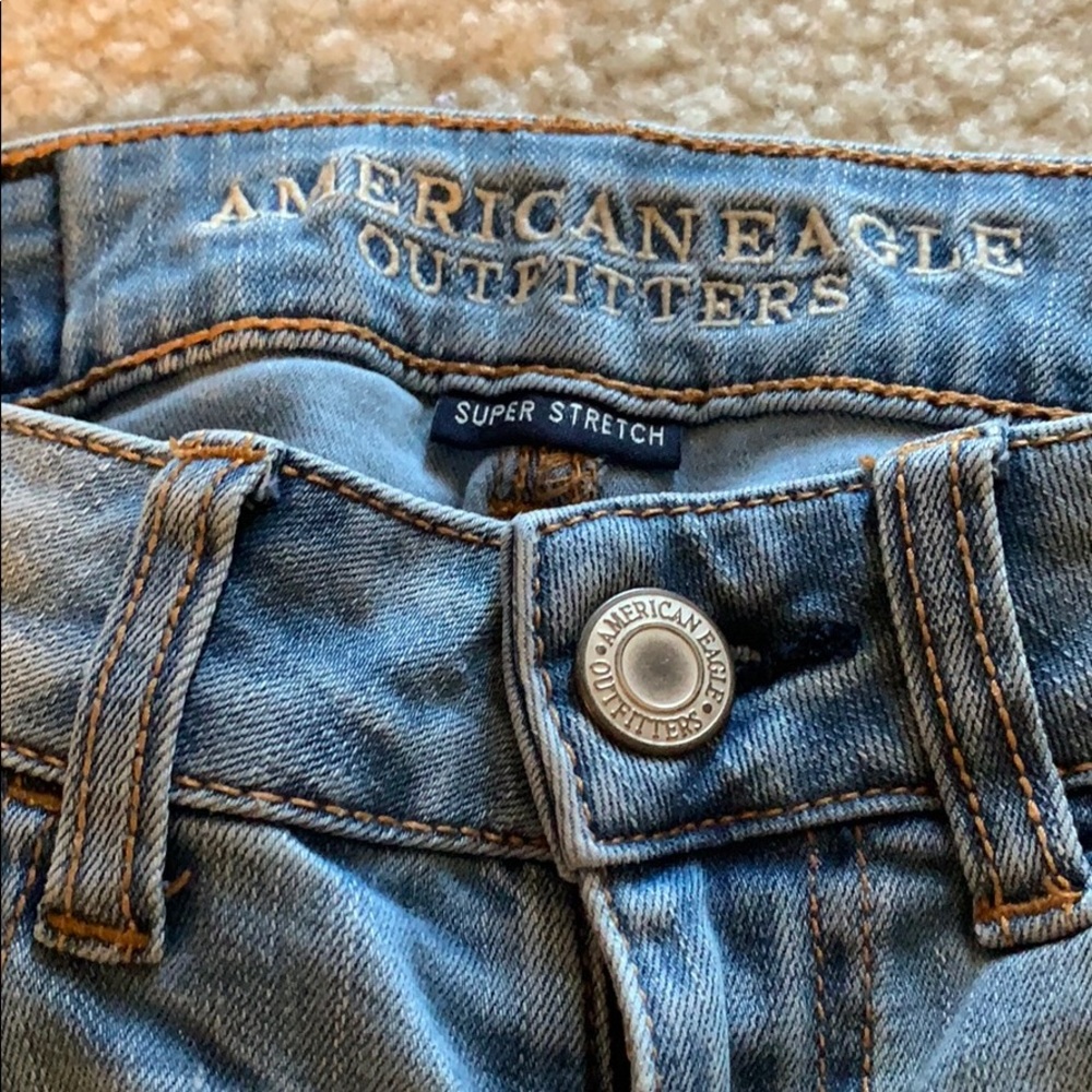 AE light wash jegging 00